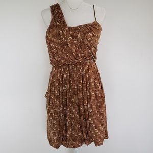 Rachael Roy Asymmetrical Dress, EUC, size S